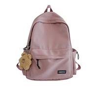 MQPALZKD Zaino for Lo Zaino for Le Donne di Colore Solido for Adolescenti for Adolescenti Piccoli Libri