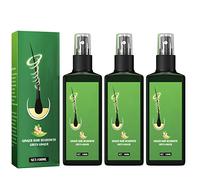 MQSHUHENMY Growthplus Nourishing Ginger Spray, Regrowth Nourishing Ginger Spray, Ginger Hair Growth Serum Spray, 100ml Organic Growth Plus, Natural Hair Growth for Men Women (3Pcs)