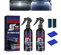 MQSHUHENMY Multi-Functional Coating Renewal Agent, 3 in 1 High Protection Quick Car Coating Spray, Ceramic Coating for Cars, 4.3oz Car Coating Agent Spray, 3 in 1 Ceramic Car Coating Spray (2Pcs)