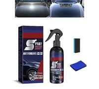 MQSHUHENMY Multi-Functional Coating Renewal Agent, 3 in 1 High Protection Quick Car Coating Spray, Ceramic Coating for Cars, 4.3oz Car Coating Agent Spray, 3 in 1 Ceramic Car Coating Spray (1Pcs)