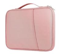 MQVQAUBST Borsa con manico impermeabile laptop adatta For Xiaomi Pad 7 Ultra 14"(Pink)