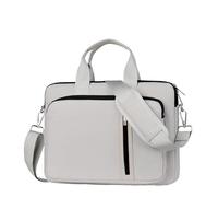 MQVQAUBST Borsa for laptop Custodia a tracolla Borsa a tracolla adatta for Samsung Galaxy Book 2 3 4 5 Pro 360/Book4 Edge 15.6" Valigette for notebook(Off-white,For Galaxy Book 4 15.6)