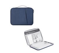 MQVQAUBST Borsa for laptop Custodia protettiva imbottita for tablet da 10.8-13 pollici Custodia protettiva adatta for Xiaomi Pad 5 6 7 8 Pro 11.2 SE 11 12.1 pollici(Dark blue,12.9-13inch)