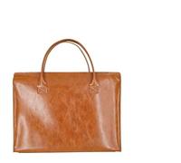 MQVQAUBST Borsa for laptop in pelle PU da donna 13/14/15.6/16 pollici adatta for Honor MagicPad 3 4 Magicbook X14 X16 Matebook DX Pro(Dark Brown,14-inch)