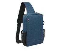 MQVQAUBST Borsa for tablet a tracolla impermeabile da 13 pollici adatta for Ipad Pro 13 7th Gen 12.9 Air13 2024 A2903 A2898 Borsa a tracolla casual(Dark Blue,For IPad Pro 12.9)