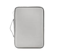 MQVQAUBST Borsa for tablet in pelle PU adatta for Xiaomi Pad 5 6 7 8 Pro 11.2 SE 11 Custodia for laptop universale da 12,1 pollici(GRAY,11-inch)