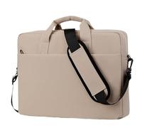 MQVQAUBST Custodia for laptop adatta for borsa a tracolla for computer Samsung Galaxy Book 4 5 Pro 360(Khaki,For 15-16 inch)