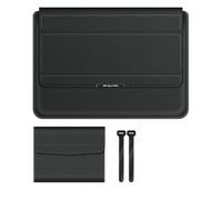 MQVQAUBST Custodia for notebook PU antiacqua adatta for Huawei Matebook D16 D15 D14 13S 14S E Pro Borsa for laptop Custodia con custodia(Black,For Mate book 14S)