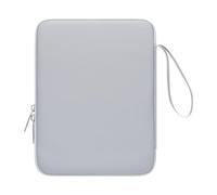 MQVQAUBST Custodia for tablet adatta for iPad Air 13 11 Pro 12.9 "11th 10th 10.9" 10.2 "9th 8th 7th Generation Custodia impermeabile con cerniera(Grey,12.9")