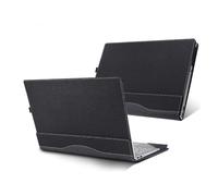 MQVQAUBST Custodia protettiva for laptop staccabile adatta for Samsung Galaxy Book 2 3 4 5 Pro 360/Book4 Edge Custodia protettiva da 15,6"(Black,For Galaxy Book 4 15.6)