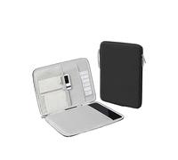 MQVQAUBST Custodia universale antiurto for tablet PC Custodia protettiva ultra sottile Custodia for laptop antiscivolo impermeabile da 10,9/12,9 pollici portatile(Black,12.9 Inch)