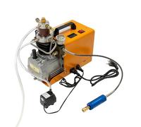 Mqwdxzfes 1800 W compressore d'aria elettrico ad alta pressione 30 MPA, pompa ad aria PCP con separatore olio e sistema di raffreddamento, 4500 PSI pompa ad alta pressione per bottiglie sommergibili