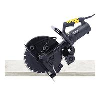 Mqwdxzfes Affettatrice elettrica da 14 pollici, 3200 W, fresa per scanalature da parete in cemento con pompa ad acqua, smerigliatrice da taglio per calcestruzzo, fresa per scanalature, per granito
