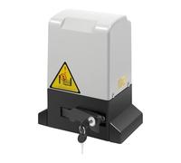 Mqwdxzfes Azionamento elettrico scorrevole da 550 W, guida dentata con telecomando da 50 m, 220 V, apriporta del garage, sistema automatico di villette, portata 1200 kg