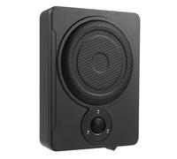 Mqwdxzfes Subwoofer per auto, subwoofer, 200 W, ultra piatto, con amplificatore integrato, subwoofer attivo regolabile, per auto, camion, jeep, ingresso alto e basso
