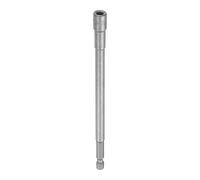 MQXFCZUX 16mm Hexagonal Nut Driver Drill Bit Metric Impact Socket 1/4" Hex Shank Extra Long Magnetic 6-Point MQXFCZUX