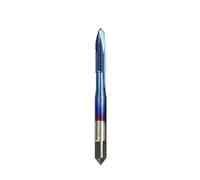 MQXFCZUX 1pc M2-M6 nanos Blue Coated Thread Tap High Speed Steel Screw Tap Straight Shank Tap Drill(M6x1.0,1pc) MQXFCZUX