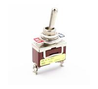 MQXFCZUX 1Pcs 1021 ON-off Self-Locking 12mm Toggle Switch Handle Switch