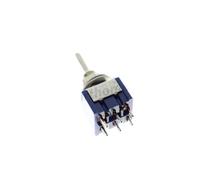MQXFCZUX 1Pcs 6-Pinon-off-ON Push Button Toggle Switch Rocker Toggle Switch