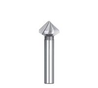 MQXFCZUX 1pcs 90 Degrees Chamfering Cutter 4.5-50mm Countersink Drill Bit 3 Flute High Speed Steel Wood Metal Hole Drilling Tool(20.5mm) MQXFCZUX
