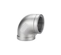 MQXFCZUX 316L Stainless Steel 90-Degree Wire NPT Elbow/Threaded Inner Wire External Pipe Fitting 1 Minute 2 Minutes 3(G1/2)