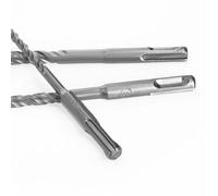 MQXFCZUX 3Pcs/Lot 6 8 10mm SDS Plus Drill Bit 260mm Hammer Concrete Bits S4 Slot Tip Masonry Drill Brick Wall Block Power Tools 001 MQXFCZUX