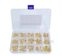 MQXFCZUX 450pcs 15 Kinds of 30 monolithic Capacitor Box Set, stepless Ceramic Capacitor Sample Box 10PF~ 10UF50V