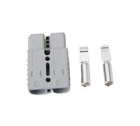 MQXFCZUX 50A 120A 175A 350A 600V Double Pole Quick Disconnect Connector DC Power Wire Harness for Inverter,Car,Solar Caravan(Gray,8PCS(4PAIR)_175A)