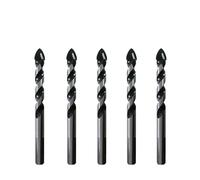 MQXFCZUX 5Pcs Glass Ceramic Tile Concrete Drill Bits Set Multifunctional Brick Wood 6/8/10/12mm Carbide Tipped Bit(12mm(5PCS)) MQXFCZUX