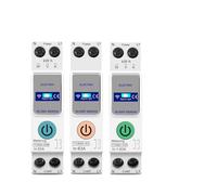 MQXFCZUX 63A Smart Switch Meter Kwh Metering Monitoring Circuit Breaker Timer Relay MCB smartlife 1P+N (TOB9S-VAP VA Protect)