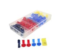 MQXFCZUX 65pcs Quick T-Tap Wire Connectors Kit Insulated Electrical Splice Terminals for Secure Connections Easy Installation Various Projects .D119