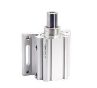 MQXFCZUX CQF40-30-L25 Woodworking Carving Machine Cutting Materials Automatic Feeding Mechanical Positioning Cylinder Pneumatic Cylinder MQXFCZUX