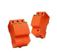 MQXFCZUX DC SPD 2P 3P 20-40KA 600V 800V Surge Protective Device Low-Voltage Arrester House DIN Rail 2 Poles Protector YRSP-D (1000V,3P)