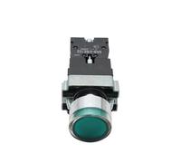 MQXFCZUX Emergency Stop Switch Button Switch Self Reset SKB2 Small Mushroom Head Emergency Stop 22mm knob Key Start inching Power on(SKB2-BW311)