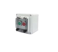 MQXFCZUX Emergency Stop Switch Emergency Stop Control Button Switch Box, Outdoor Protect Shield, Waterproof, Leakage Stop Buttons, Controlling Case, IP67(Self-Return)