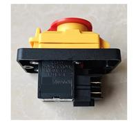 MQXFCZUX Emergency Stop Switch KJD22 4Pins Electromagnetic Switch ON-off Emergency Stop Button Switches 250VAC 12(10) A 3(1.5) A IP54 5E4 ZL02257672X