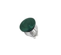 MQXFCZUX Emergency Stop Switch Metal Mushroom Head Button 16/19 / 22MM Big Button Switch Instant Start Stop Self-Recover Waterproof Momentary Button(12mm-Short,Screw Feet)