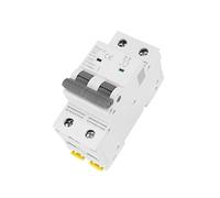 MQXFCZUX GYM9-125 MCB 2P 80A 100A 125A AC C Curve Circuit Breaker DP MCB Width 35.6mm 400V 6KA (100A)