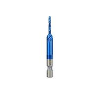 MQXFCZUX HSS Thread Tap Set 6pcs M3 M4 M5 M6 M8 M10 Screw Machine Compound Tap with Center Punch nanos Blue Coated Tap Drill Bits(M3) MQXFCZUX