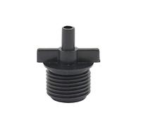 MQXFCZUX Leak-Proof Pipe Hose Fittings 6 mm Atomizing Nozzle Connectors with 1/2" Male Thread Industrial Cooling Garden Irrigation Pipe Fittings 100 PCS (Color : Green)