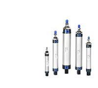 MQXFCZUX MAL Alloy Small Pneumatic Cylinders Double Compressed Air Cylinder Bore 16/20/25/32/40mm Stroke 50/100/125/150/175/200/300/400/450/500 Sin(450mm Stroke,Bore 40mm) MQXFCZUX