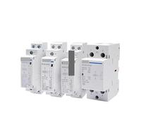 MQXFCZUX NCH8 Modular AC Household Contactor 220V 230V 400V AC 20A 25A 40A 63A 1NO 1NC 2NO 2NC 4NO 2 Four Phase (NCH8-25,1NO1NC)