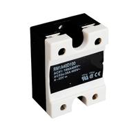 MQXFCZUX RM1A40D100 100A AC Solid State Relay Module,Output:42-440VAC Input:5V 12V 24V SSR Relay,LED Turn Signal Relay Switch Board