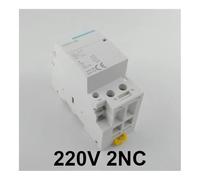 MQXFCZUX TOCT1 2P 63A 220V/230V 50/60HZ DIN Rail Household AC Modular contactor 2NO or 2NC or 1NO 1NC (2NC)