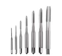 MQXFCZUX UNC Screw Machine Thread Tap Drill Bits HSS Straight Flute 2-56 3-48 4-40 5-40 6-32 8-32 10-24 5/8-11 3/4-10 7/8-9 1Pcs(1PC,8-32UNC) MQXFCZUX