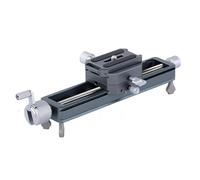 MR-180II Macro Fotografia Per Pista Cupolta Build-in Doppi Puntatori Precised Reading Professional Slider Flamp Clamp Strumento Fotografia Resistente Alla Corrosione