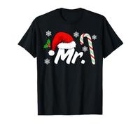 Mr And Mrs - Cappello da Babbo Natale per coppie, per lui e per lei Maglietta