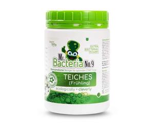 Mr. Bacteria No.9 Detergente bio-enzimatico per l’avvio ottimale del tuo laghetto (primavera) 500 g - 1 pezzo