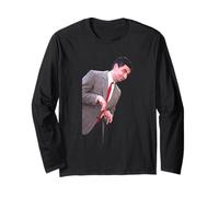 Mr Bean Blackadder Attore & Comico Rowan Atkinson Maglia a Manica
