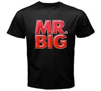 Mr. Big Metal Rock Band Legend Men's T-Shirt Black L